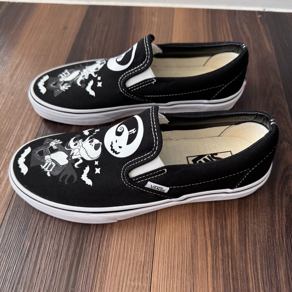 Vans Nightmare Before Christmas Slip-On Shoes Size 8 - Picture 3 of 8